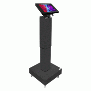 Support sur pied pour iPad Suegiu, réglable en hauteur, pour iPad Pro 12.9 (1ère/2ème génération) - noir - Bravour® Support sur pied pour iPad Suegiu, réglable en hauteur, pour iPad Pro 12.9 (1ère/2ème génération) - noir - Bravour®