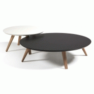 Table basse ronde oblique - design prostoria Table basse ronde oblique - design prostoria