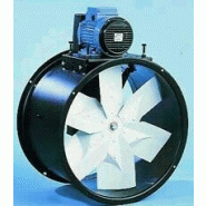 Ventilateurs helicoides motorises - gamme de ø 500 à 1200 mm