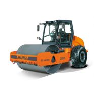 3410 h217 compacteur monocylindre - hamm - poids 10700 kg