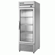 Armoire réfrigérée positive Inox 1porte vitrée 438L True