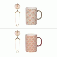 Coffret mug avec infuseur Rangoli 40 cl (1 modèle aléatoire - Multicolore Rond Grès Table Passion 13x8.3 cm - multicolore Grès 3106232970412 Coffret mug avec infuseur Rangoli 40 cl (1 modèle aléatoire - Multicolore Rond Grès Table Passion 13x8.3 cm - multicolore Grès 3106232970412