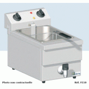 Friteuse de table électrique avec vidange - 2 x 10 l (FE102) AFI collin-lucy
