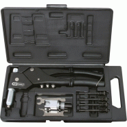 KS Tools Coffret de pinces à rivets, écrous aveugles (insert) et chevilles tête pivotante - 4042146136935