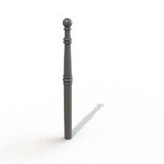 Potelet chambord Ø 60 HS 0.95M peint Potelet chambord Ø 60 HS 0.95M peint