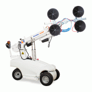 Robot de pose de vitrage - manipulation sécurisée avec ventouses puissantes - levage précis et stable