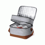 Sac Isotherme 30 x 26 x 20 cm Gris - 8435408325196