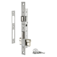 SERRURE ENCASTRABLE POUR PORTE D'ENTRÉE AXE 10,5 L 21 E70 RÉVERS. 3 CLÉS