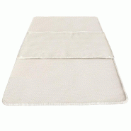 The White Stone Lot 3 Alèses 100×75 cm Imperméables & Réutilisables | Lavables avec Clips | Remplacement Hygiénique - blanc multi-matériau SETX3 The White Stone Lot 3 Alèses 100×75 cm Imperméables & Réutilisables | Lavables avec Clips | Remplacement Hygiénique - blanc multi-matériau SETX3