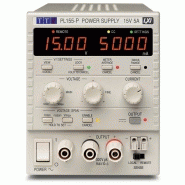 Alimentation programmable simple, régulation linéaire 0-15v, 0-5a, 75w Alimentation programmable simple, régulation linéaire 0-15v, 0-5a, 75w