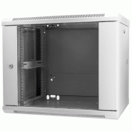 Appareil à main MHT149 de 19 pouces avec porte vitrée - porte 9U - 600 mm d'épaisseur - grijs - Bravour® Appareil à main MHT149 de 19 pouces avec porte vitrée - porte 9U - 600 mm d'épaisseur - grijs - Bravour®
