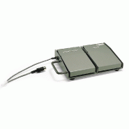 CHAUVIN ARNOUX - Pédale de télécommande pour CA 6121, CA 6160 - Double pédale pour déclenchement/arrêt du test et mémorisation - Connecteur DIN