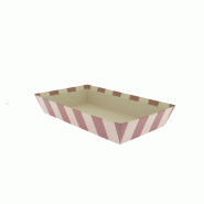 CREAPAK Terralys corbeille rect mm 33x20x6 fsc lot de 30 - marron en carton COC-4641165