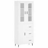 Helloshop26 - Buffet bahut commode armoire meuble de rangement organisateur cuisine salle de séjour salon haut 69,5 x 34 x 180 cm 02_0032570 - 300021 Helloshop26 - Buffet bahut commode armoire meuble de rangement organisateur cuisine salle de séjour salon haut 69,5 x 34 x 180 cm 02_0032570 - 300021