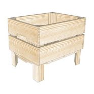 L2 - caisses en bois - simply à box - l36 x h29 x p27 cm