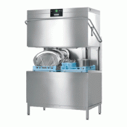 Lave-vaisselle à capot - 2 paniers 500x500mm - Surpresseur de rinçage, Pompe de vidange, Doseur de lavage, Doseur de rinçage intégrés Hobart AUPT-10B/HL_0