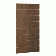 Panneau rainuré R15 L59,5xP120cm épaisseur 18mm - chêne tabac