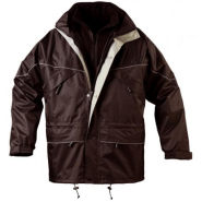 Parka noire isa - 3 en 1 - polyester enduit pvc - COVERGUARD | 5isab_0