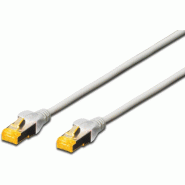 ASSMANN digitus câble patch cat 6a s/ftp, 10 m, gris - gris dk-1644-a-100