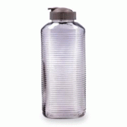 Bouteille en verre Quid Velvet Grey avec bouchon 1,8 L - gris verre 5427562 Bouteille en verre Quid Velvet Grey avec bouchon 1,8 L - gris verre 5427562