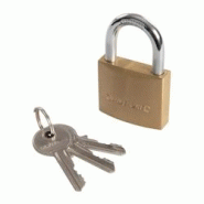 Cadenas en Laiton 40 mm - Sécurisé et Durable - Protection Optimale pour Vos Effets - Silverline - jaune 5024763009433 Cadenas en Laiton 40 mm - Sécurisé et Durable - Protection Optimale pour Vos Effets - Silverline - jaune 5024763009433