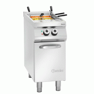 Cuiseur à pâtes électrique professionnel en acier inoxydable - 40L - 9,6 kW - Dimensions 400x900x900 mm Cuiseur à pâtes électrique professionnel en acier inoxydable - 40L - 9,6 kW - Dimensions 400x900x900 mm