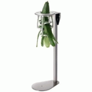 Eplucheur à Concombre sur Pied en Inox - Tellier - 3325980003184 Eplucheur à Concombre sur Pied en Inox - Tellier - 3325980003184