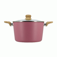 Menastyl - Faitout Colorama 24cm En Aluminium Recycle Lilas Couvercle Verre - 3256391048146 Menastyl - Faitout Colorama 24cm En Aluminium Recycle Lilas Couvercle Verre - 3256391048146