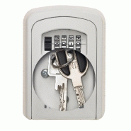 Minicoffre MASTER LOCK select access à fixer, h.11.8 x l.8.3 x p.3.4 cm