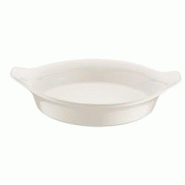 Bonna - Plat Rond Anse Optiva 17cm En Porcelaine - blanc porcelaine 8697700022498 Bonna - Plat Rond Anse Optiva 17cm En Porcelaine - blanc porcelaine 8697700022498