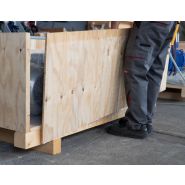 Caisse mixte carton bars et bois sur-mesure - NIMP15 - Légère - Fret Aérien Caisse mixte carton bars et bois sur-mesure - NIMP15 - Légère - Fret Aérien