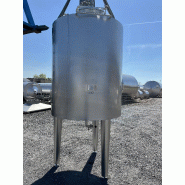 Cuve Prominox 2000 L - Inox 304 L - CUV472 - 3 pieds - Agitation centrale et pendulaire Cuve Prominox 2000 L - Inox 304 L - CUV472 - 3 pieds - Agitation centrale et pendulaire