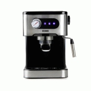 DOMO Machine à Espresso 20 Bars Noir DO1138K - noir 5411397166777