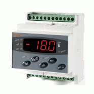 ELIWELL DR983 - régulateur froid positif rail din avec sonde ptc fourni