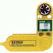 Mini thermo-anémomètre 0.5-28 m/s, -18-+50°c, température ressentie - EXT45118 Mini thermo-anémomètre 0.5-28 m/s, -18-+50°c, température ressentie - EXT45118