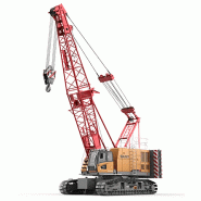Grue sur chenille à flèche treillis et flèche télescopique SCE1000A-EV