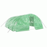 Helloshop26 - Serre tente abri plante fleur légumes avec cadre en acier 30 m² 6 x 5 x 2,3 m vert 02_0044572 - 3000220256970 Helloshop26 - Serre tente abri plante fleur légumes avec cadre en acier 30 m² 6 x 5 x 2,3 m vert 02_0044572 - 3000220256970