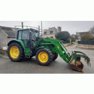 John deere 6115m + chargeur john deere h340 + bms 220