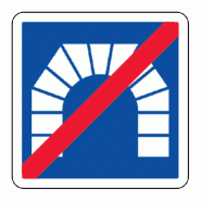 Panneau C112 - Indication Sortie de tunnel