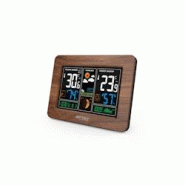 Station Météo Facade Interchangeable 2 Faces Bois/noir Usage Non Intensif Optex - marron 3665476552599_0