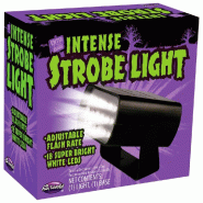 Stroboscope 6 LED blanches 4x9x9 cm