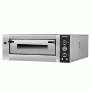Vaiotec Four à pizza électrique TOPLINE 4 x 34 cm - argenté inox 11450