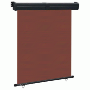 VidaXL Auvent latéral de balcon 145x250 cm Marron Modèle Horizon Prime - marron 48429