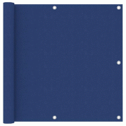 VidaXL Écran de balcon Bleu 90x300 cm Tissu Oxford Modèle Éclaire - bleu 135012