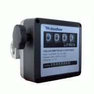 Volucompteur mécanique 4 chiffres - mesure de gasoil, GNR ou fioul - 1.75 kg