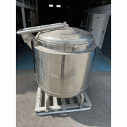 Cuve inox d'occasion 700 litres avec chemise - référence : c7410