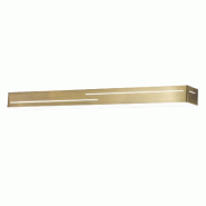 Fabas Luce Applique Murale Led Intégrée Banny 24 W 2260 Lm 3000 K Laiton Satiné - Design Moderne En Métal Et Méthacrylate Pour L'Éclairage Inté