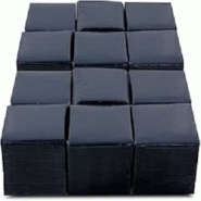 Hostelnovo del Valles - Serviettes Micropoint 10 x 10 cm Noires - Lot de 1200 en papier recyclable 8/12 Hostelnovo del Valles - Serviettes Micropoint 10 x 10 cm Noires - Lot de 1200 en papier recyclable 8/12
