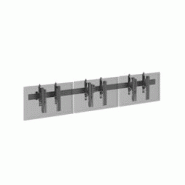 KIMEX Support TV mural - Push Pull 3 écrans 45"-50" noir - noir 3700685426276 KIMEX Support TV mural - Push Pull 3 écrans 45"-50" noir - noir 3700685426276