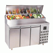 Saladette 3 PORTES 10x 1/3GN RÉCIPIENT - 7489.5145 Combisteel - gris inox 7489.5145 Saladette 3 PORTES 10x 1/3GN RÉCIPIENT - 7489.5145 Combisteel - gris inox 7489.5145